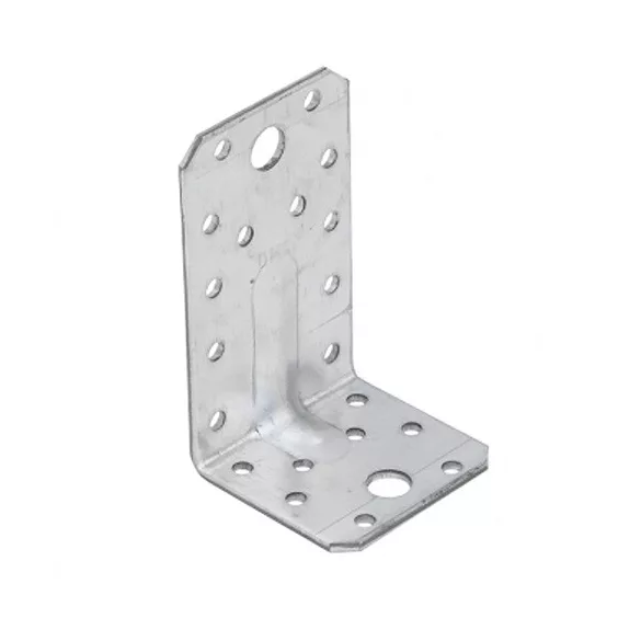 sarokösszekötő lemez erős. 90 x 50 x 55 / 2,5 mm horganyzott