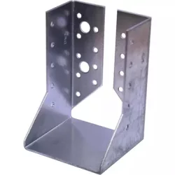   oszloptartó lemez "B" 80 x 120 x 75 / 2 mm horganyzott