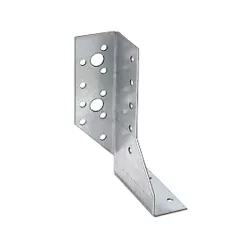   oszloptartó lemez "A" univerzális jobb 130 x 75 x 30 x 35 / 2 mm horganyzott