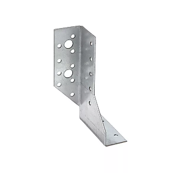 oszloptartó lemez "A" univerzális jobb 130 x 75 x 30 x 35 / 2 mm horganyzott