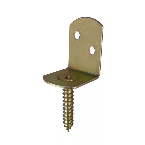 Szerelőfül fatáblás kerítésekhez - szerelőfül, fatáblás rögzítő (K60)
