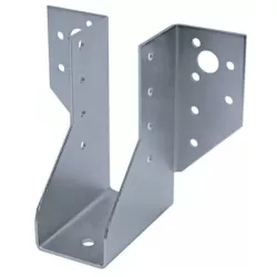   oszloptartó lemez "A" 51 x 105 x 75 / 2 mm horganyzott