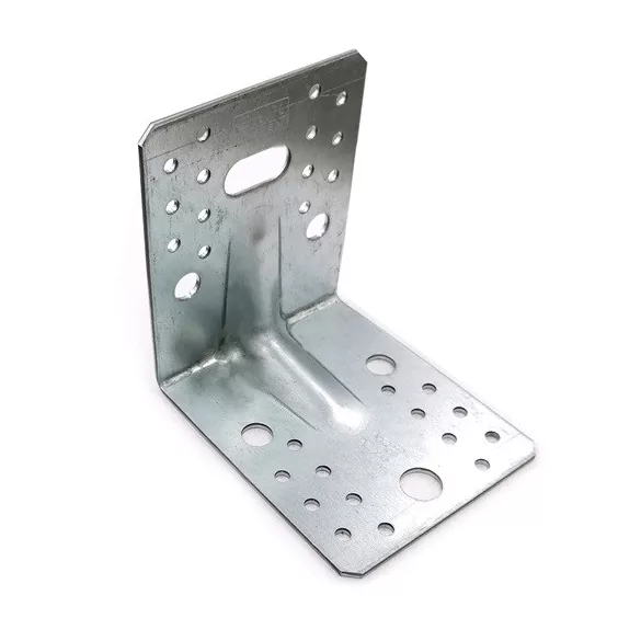 sarokösszekötő lemez erős. állítható 105 x 105 x 90 / 2,5 mm horganyzott