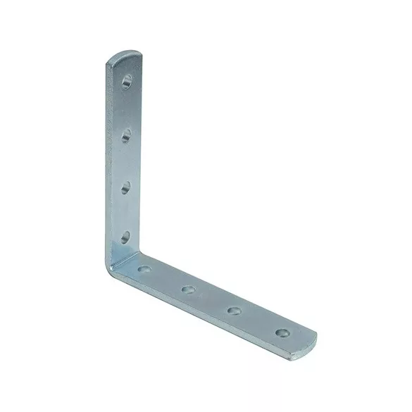 székszegletvas erős 100 x 100 x 20 / 4 mm sárga horgany