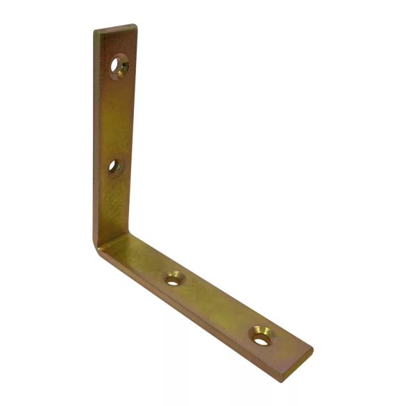 szegletvas erős. 100 x 100 x 20 / 4 mm horganyzott