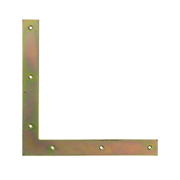 zsalu L sarokvas 300 x 300 x 40 / 4 mm horganyzott