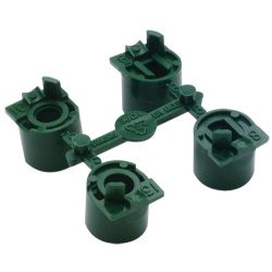   HU Rotoros fúvóka készlet PGP Ultra / I-20 - alacsony szögű 4 fúvóka zöld