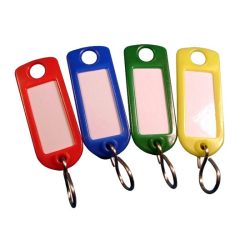 kulcsjelölő feliratozható műanyag vegyes színű