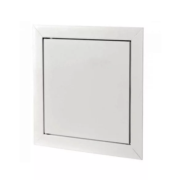 szervizajtó  150x150mm fém, fehér