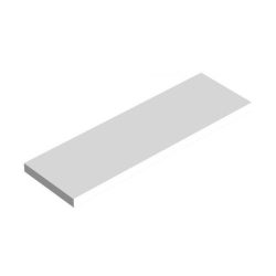 Minőségi lebegőpolc - fehér színben - 79,5 x 23,5 cm