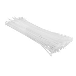 Kábelkötegelő 2,5x160 /100db fehér
