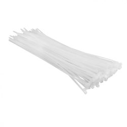 Kábelkötegelő 3,6x300 /100db fehér