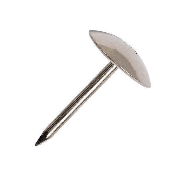 SB kárpitos díszszeg nikkelezett (50 db)