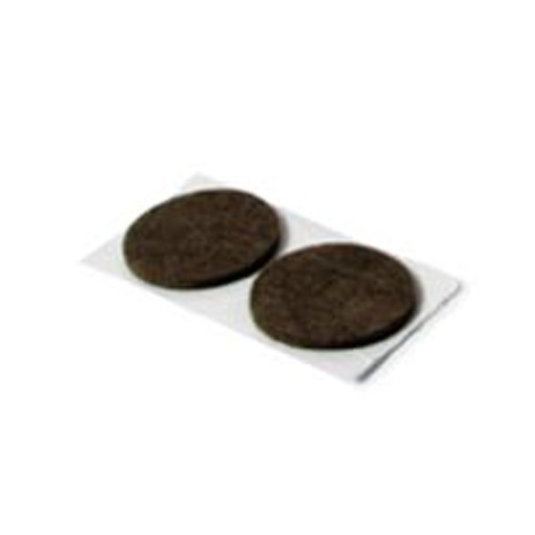 SB csúsztatófilc öntapadó d=50 barna (2db)