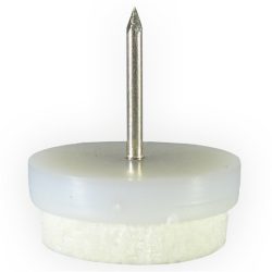   SB csúsztatófilc műanyag házas szeges d=24mm fehér (8db)