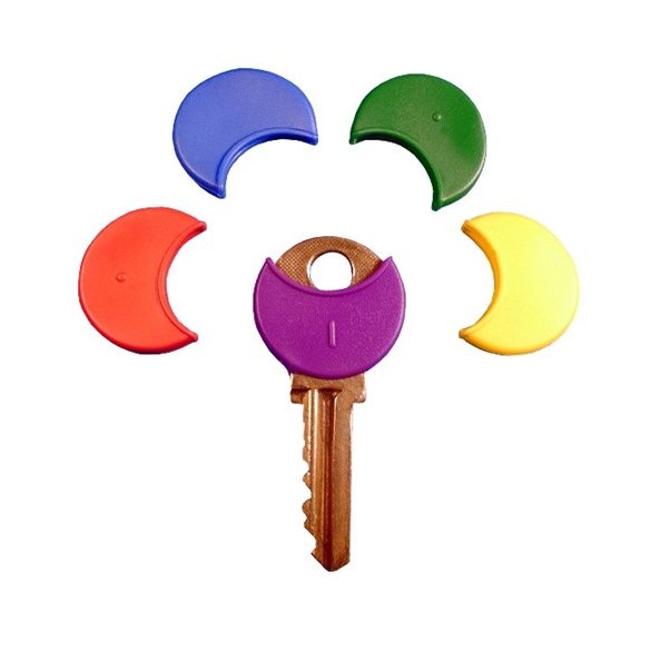 SB kulcsjelölő papucs vegyes színű kerek (5 db)