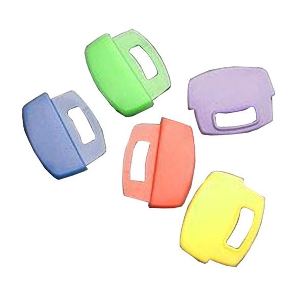SB kulcsjelölő papucs vegyes színű négyzet (5 db)