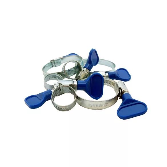 SB tömlőbilincs  25-40/9 mm W1 műanyag füllel (2 db)