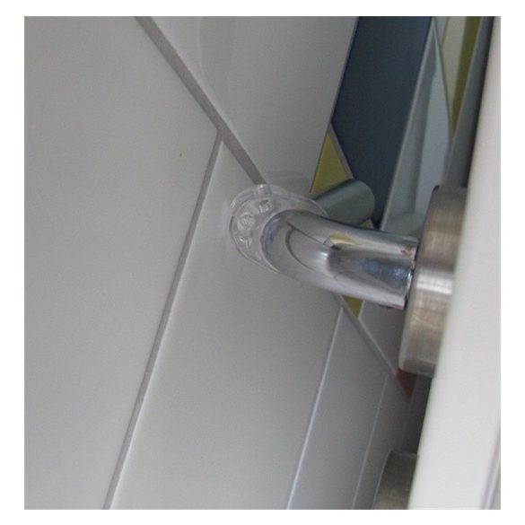 SB ajtóütköző kilincsre húzható áttetsző (2 db)