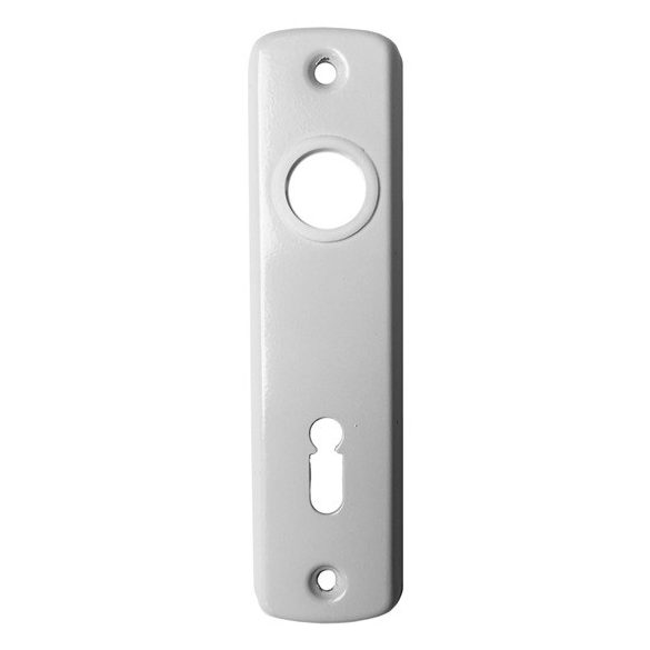 SB ajtócím lővér kulcslyukas fehér (1 pár)