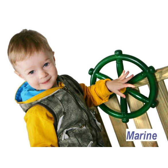 Hajókormány - Marine zöld
