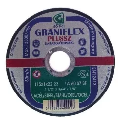 Vágókorong Graniflex 125x1,6 (25db/csom.e) fém