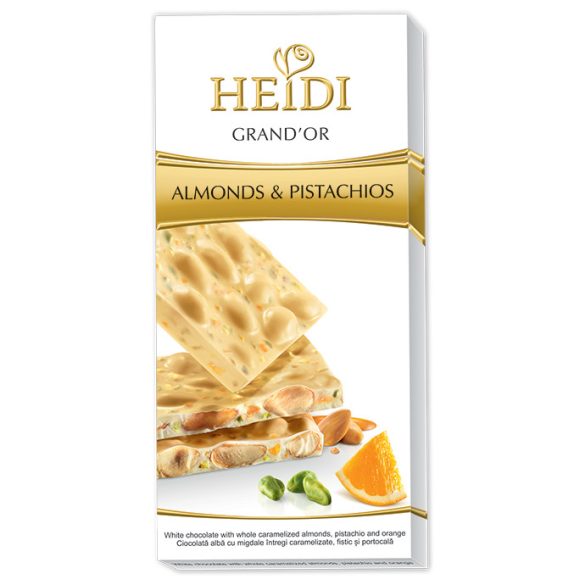 Heidi 100G GrandOr Almond&Pist. White 414047