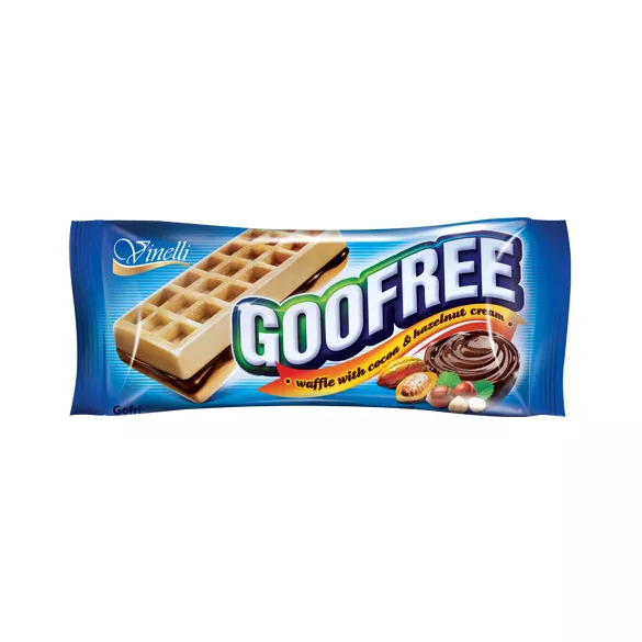 Goofree 50G Kakaós-Mogyorós Krémmel Töltött