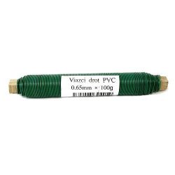 Kötöződrót PVC bevonatos (huzal) 0,65 mm, 100 g