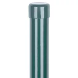 Köroszlop BPL 48/ 2000 / 1,5 mm, zöld, Zn + PVC