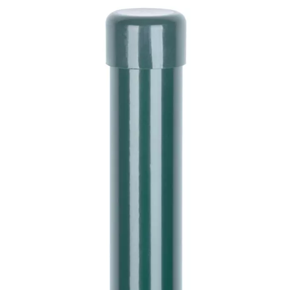 Köroszlop BPL 48/ 2000 / 1,5 mm, zöld, Zn + PVC