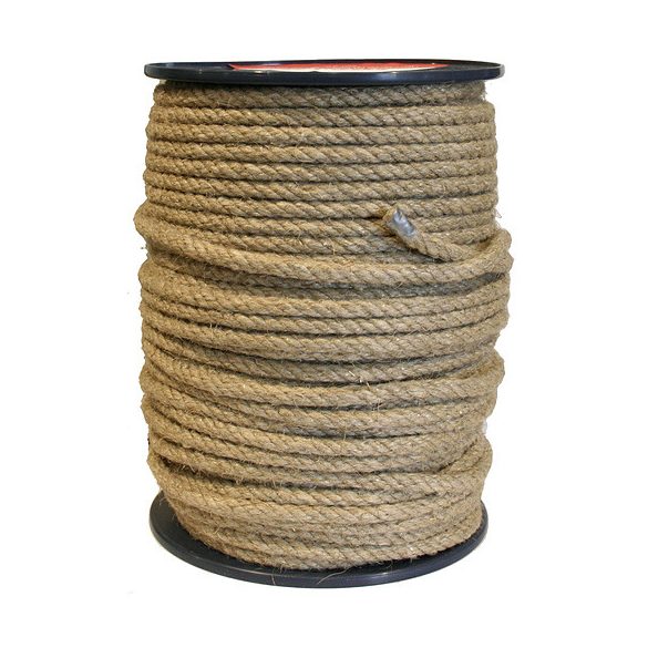 Kötél Lanex S01014 10 mm, J/PP, kender kötél, szilárdság 622 kg, csomag. 100 m