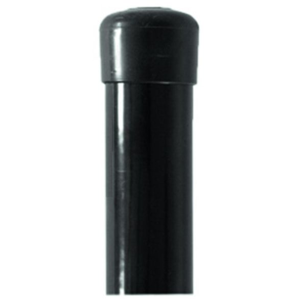 Post METALTEC 48 / 1,50 / 1500 mm, anthracite, Zn + PVC, cap, RAL7016