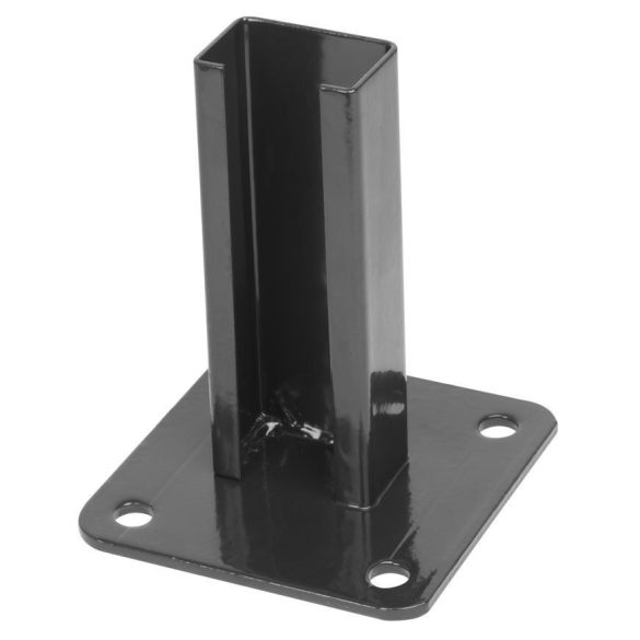 Ledűbelezhető talp 60x40, RAL7016, oszloptartó