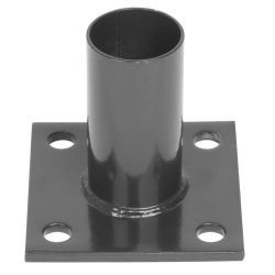   METALTEC heel, for round post 48mm, anthracite, RAL7016, for anchoring