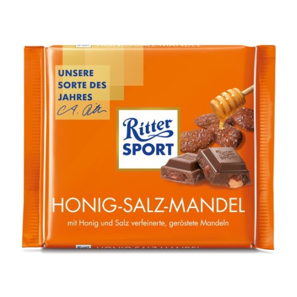 Ritter Sport 100G Honig-Salz-Mandel 464128
