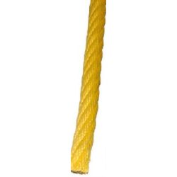 Közterületi - Acélbetétes kötél 16 mm sárga