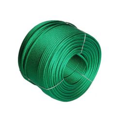 Közterületi - Acélbetétes kötél 16 mm zöld
