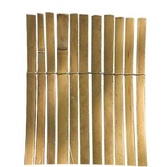 Hasított bambusznád extra erős horganyzott drótszövéssel 1m x 5m natúr