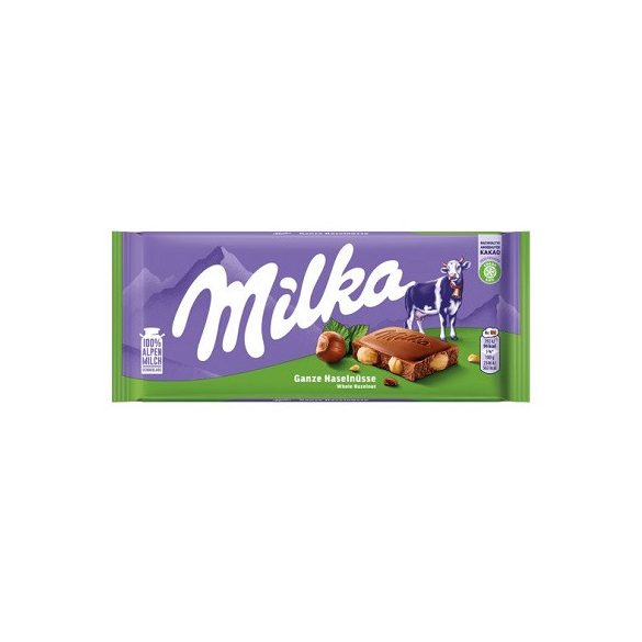 Milka 100G Egész-Mogyorós