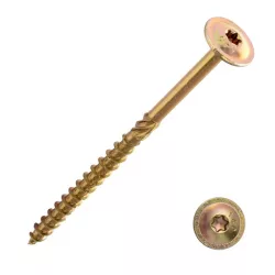Faforgácslapcsavar lapos fejű 8X120 (C58) TORX-40