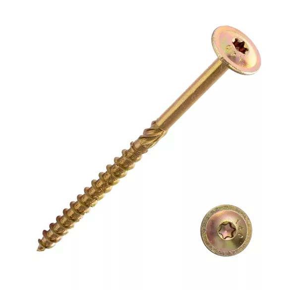 Faforgácslapcsavar lapos fejű 8X120 (C58) TORX-40