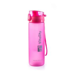 smoothie/juice palack, 600 ml, jeges rózsaszín