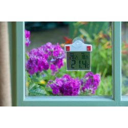 Digitális thermometer ablakba