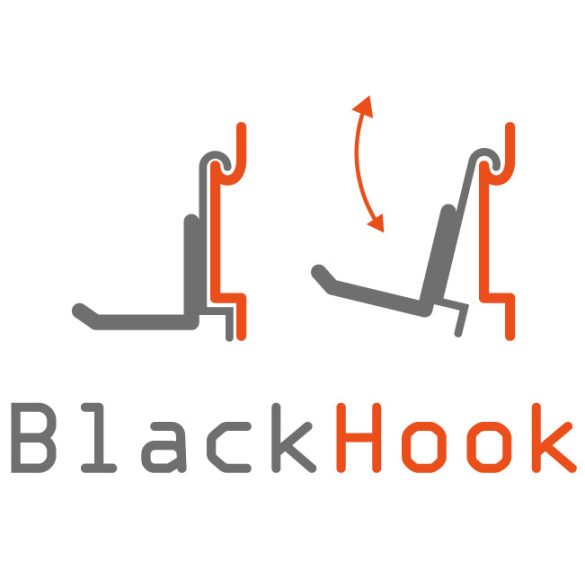 BlackHook double needle akasztó rendszer 8 x 10 x 22 cm