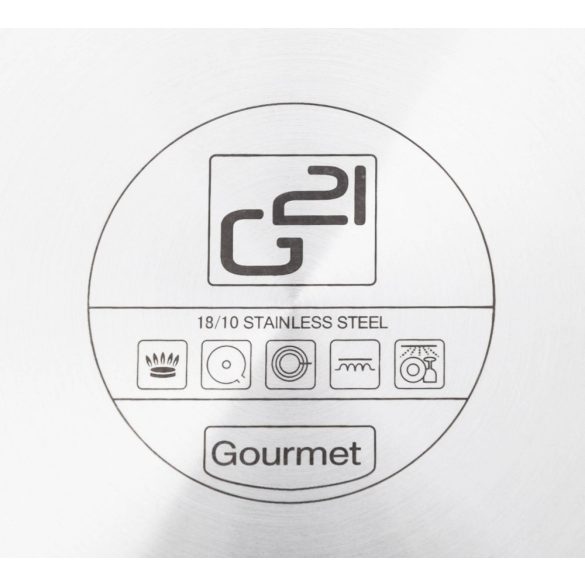 Gourmet Miracle edénykészlet szűrővel, 4 darabos, rozsdamentes acél/greblon