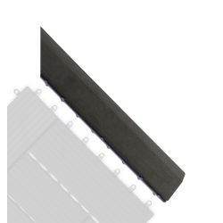  Ében átvezető profil a WPC burkolócsempékhez, 38,5 x 7,5 cm sarok (jobb)