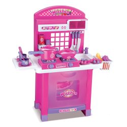 játék- Superor gyerek konyha tartozékokkal, rózsaszín