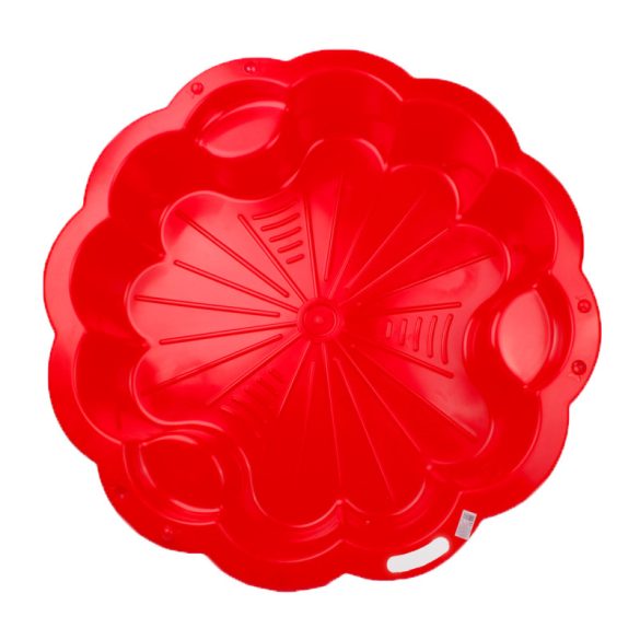Homokozó - Virág piros XL