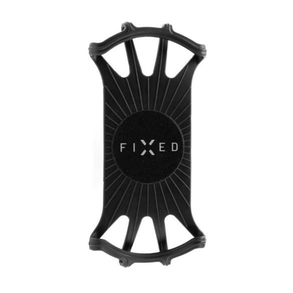 FIXED Bikee 2 tartó kerékpárra, levehető, szilikonos, fekete